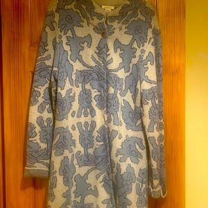 Long slee later. Blue and gray. Size large